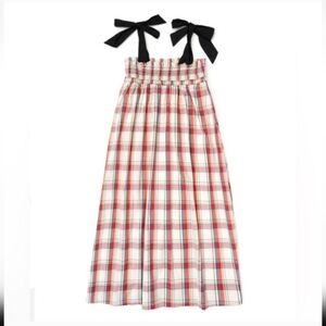 Buru Sabrina Plaid Midi Dress Size S